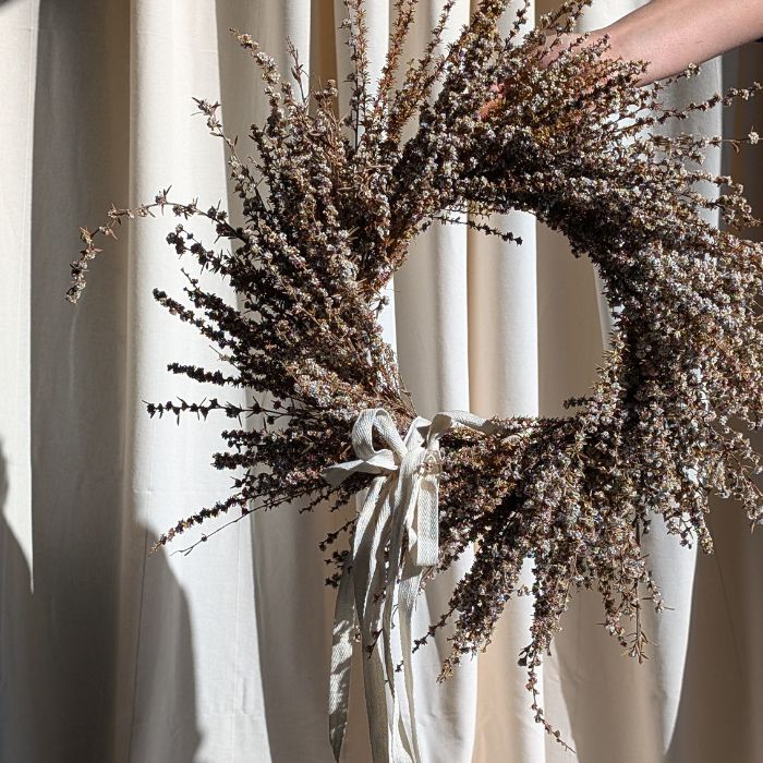 Dried Teatree Wreath