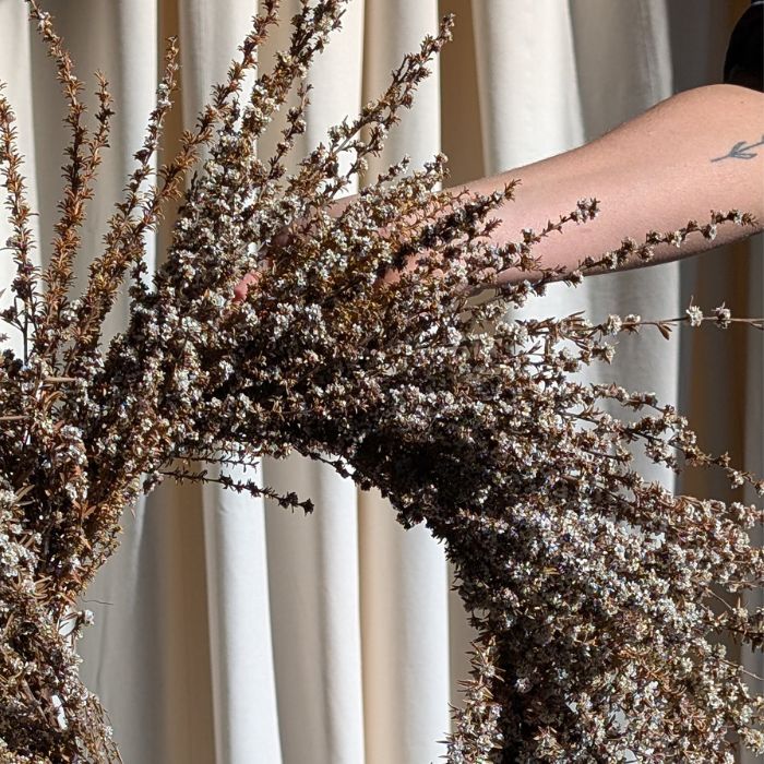 Dried Teatree Wreath